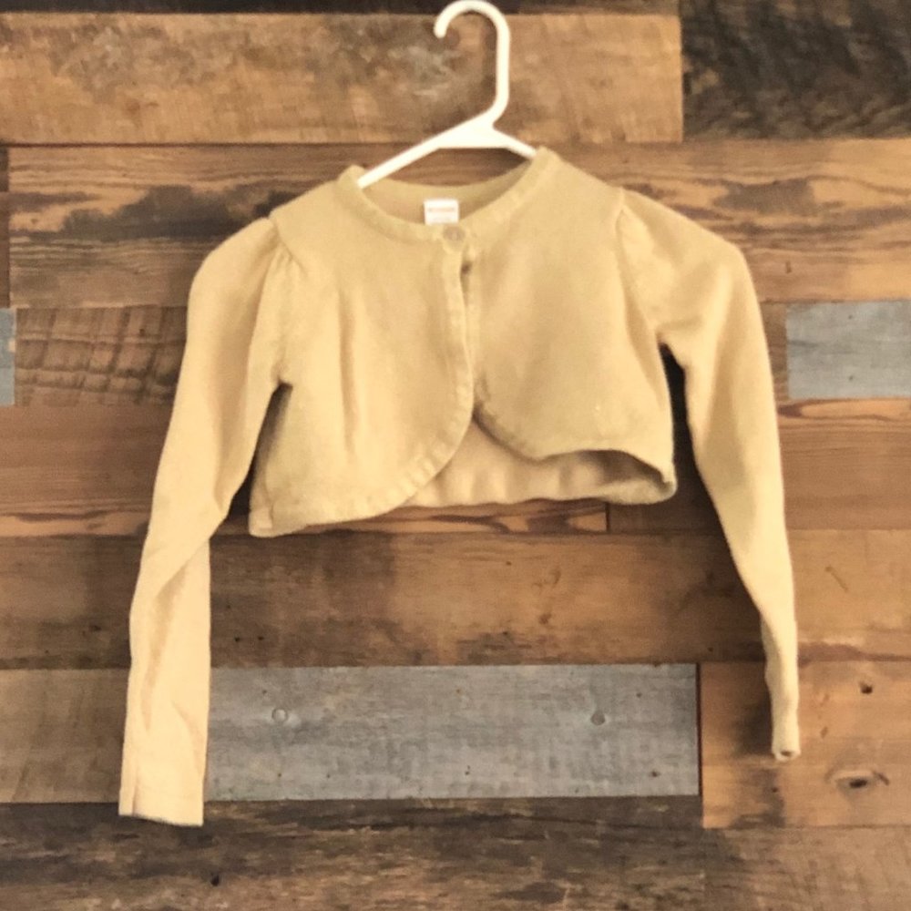 Gymboree Girls' Bolero Sweater - Gold